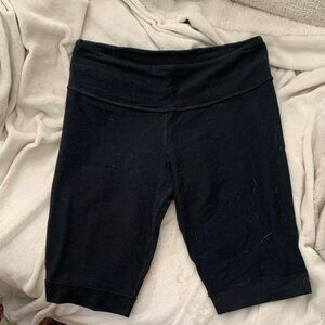 lululemon athletica Black Bike Shorts